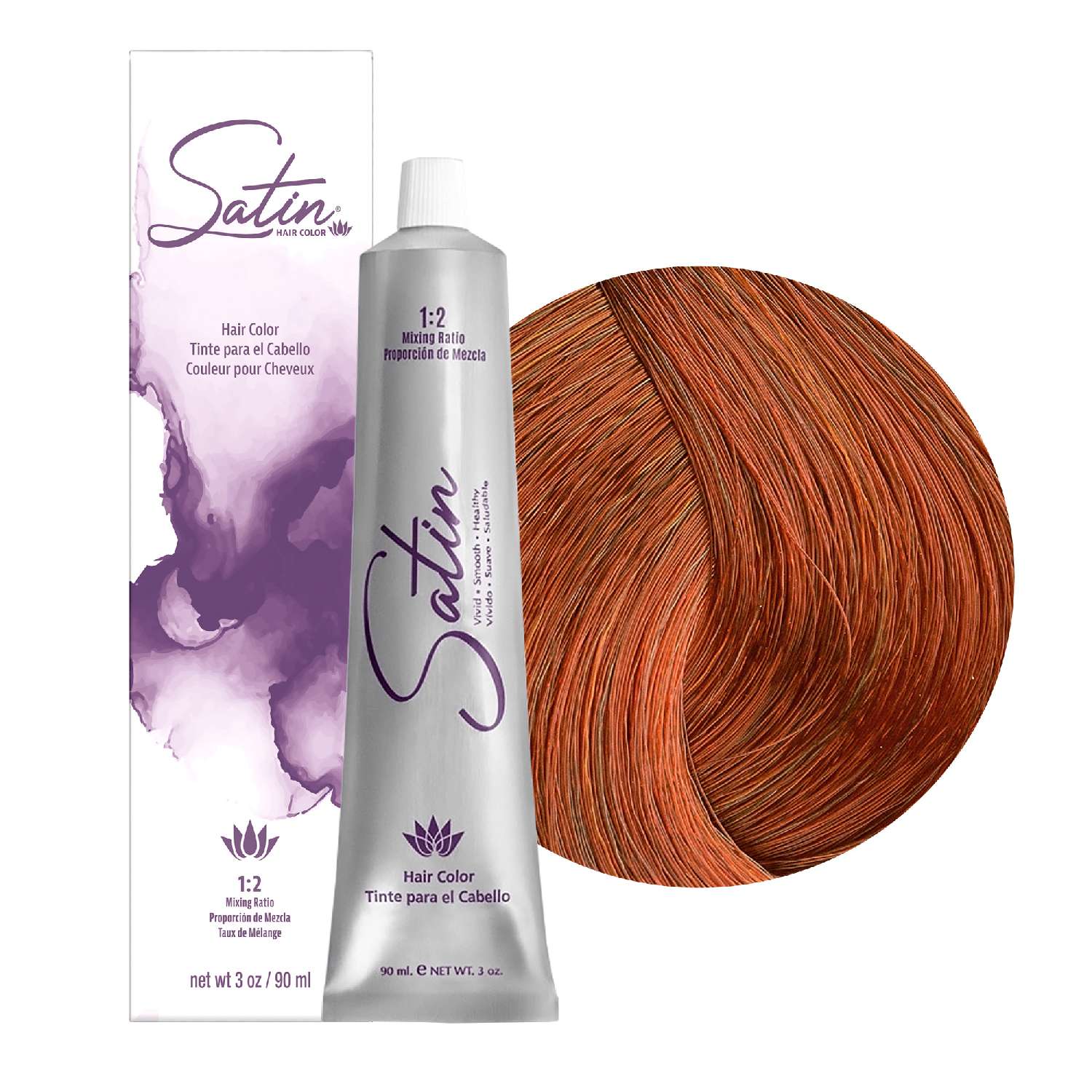 SATIN H/C 7C COPPER BLONDE