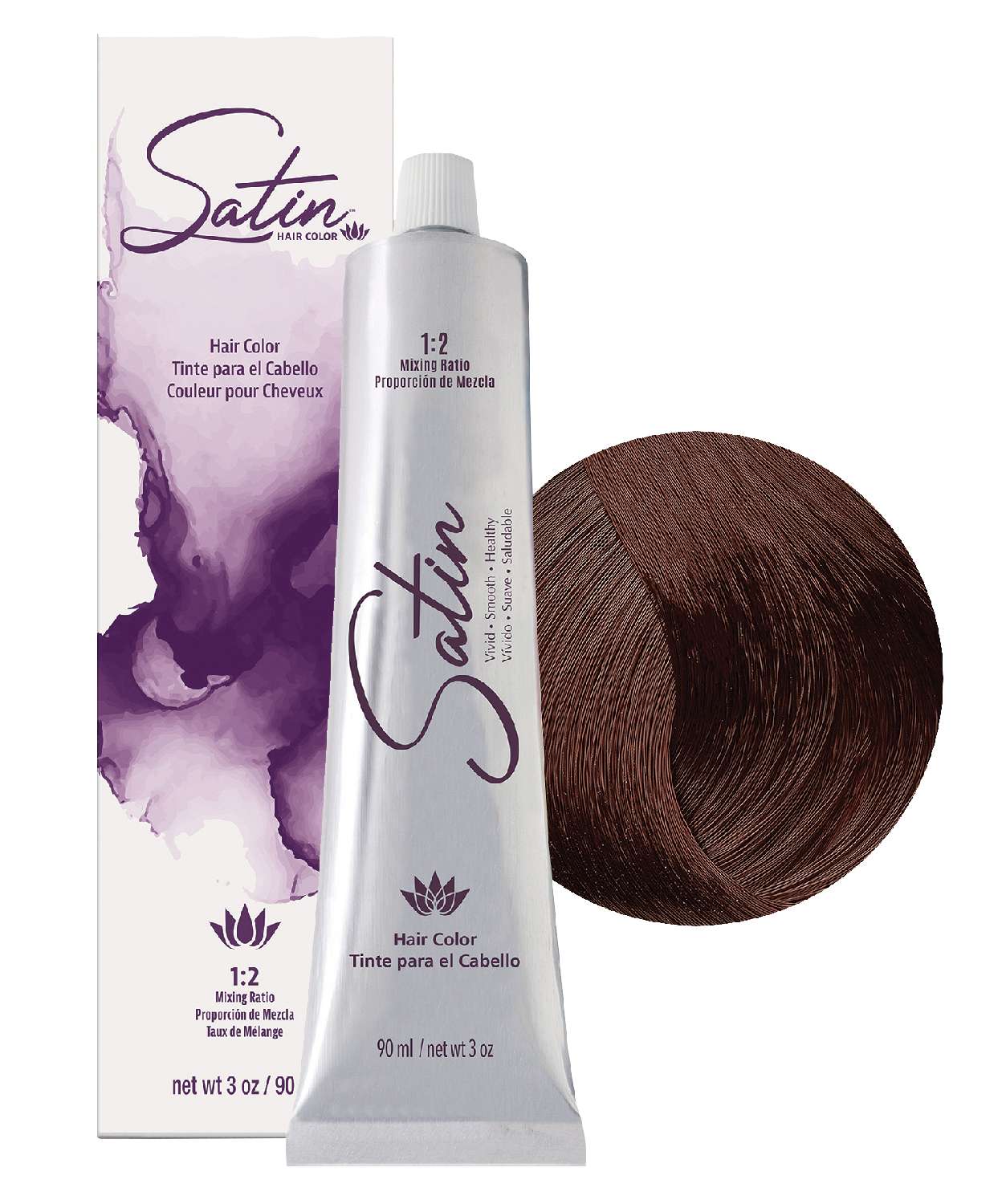 SATIN H/C 6M MAHOGANY BLONDE