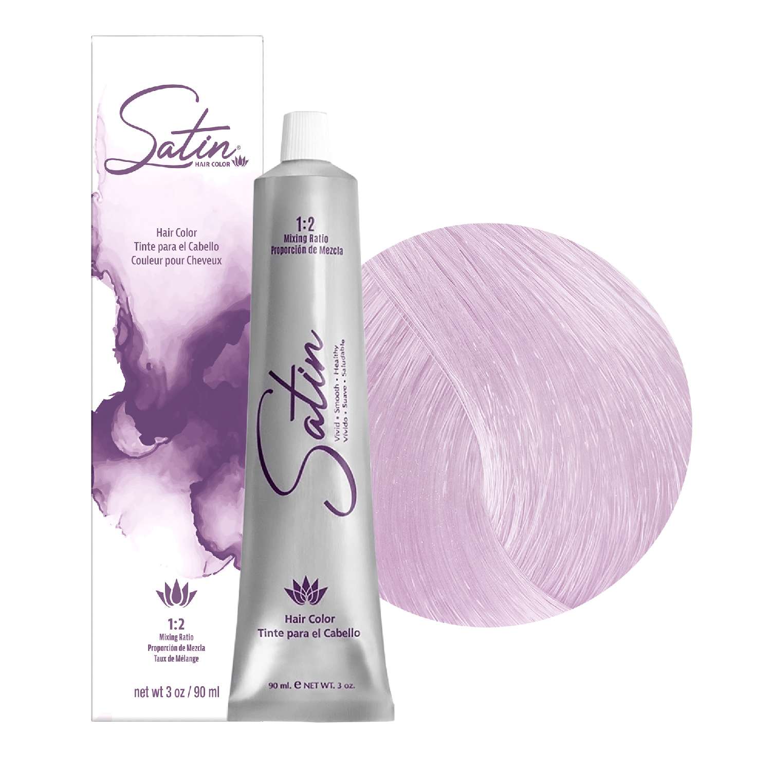 SATIN H/C 12HLV HIGH LIFT VIOLET BLONDE
