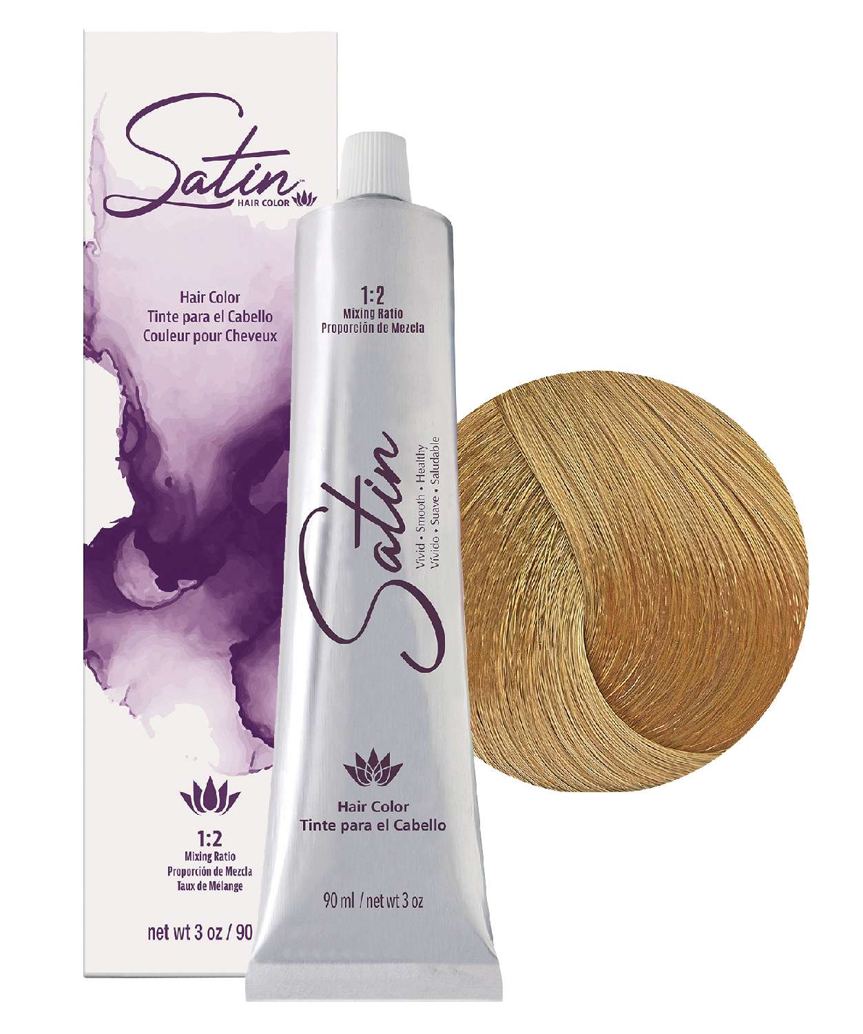 SATIN H/C 8N LIGHT BLONDE