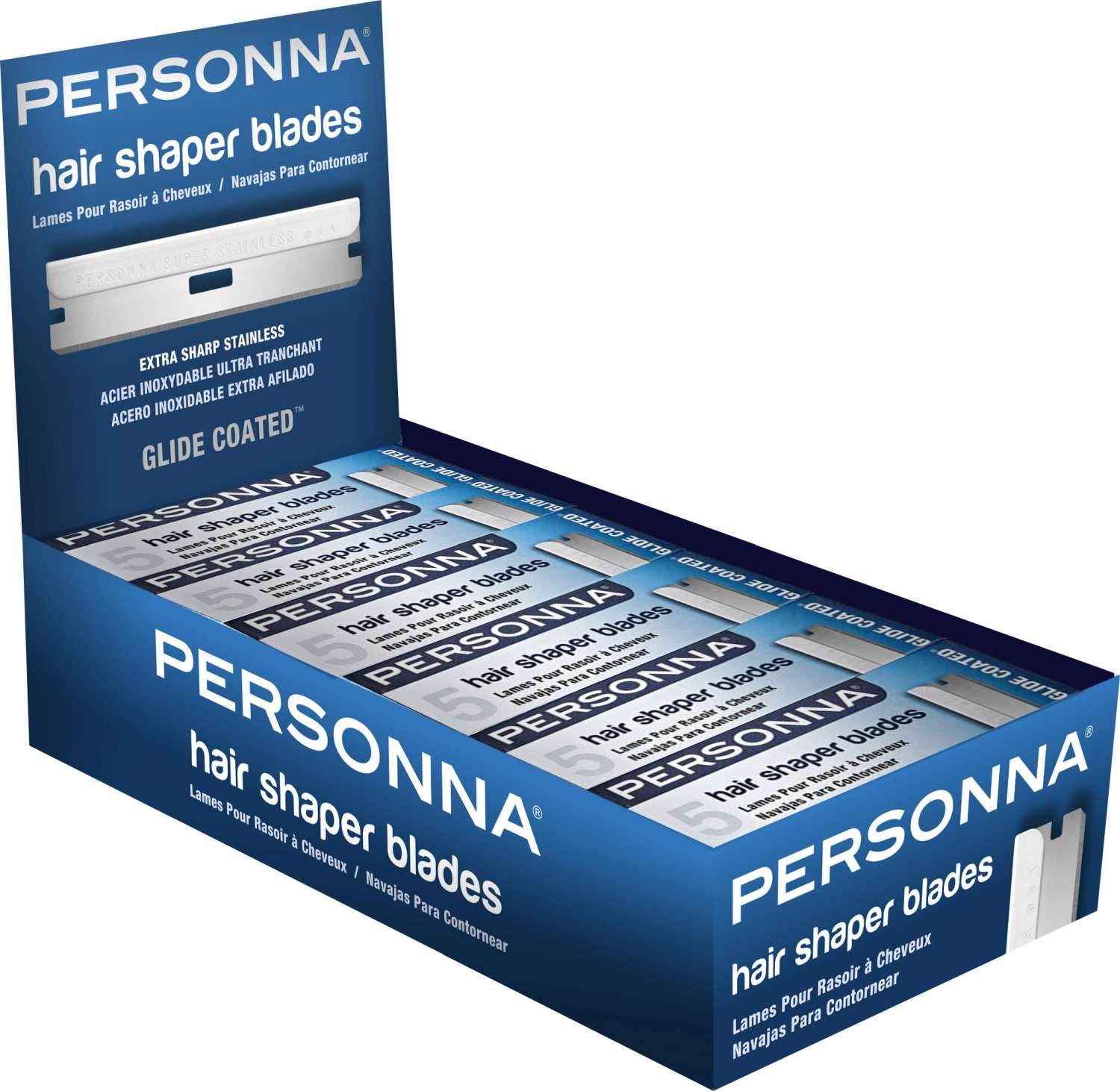 PERSONNA SHAPER BLADE 5/PK