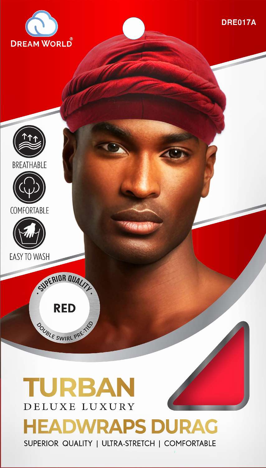 DREAM M-DURAG TURBAN HEADWRAPS ASST