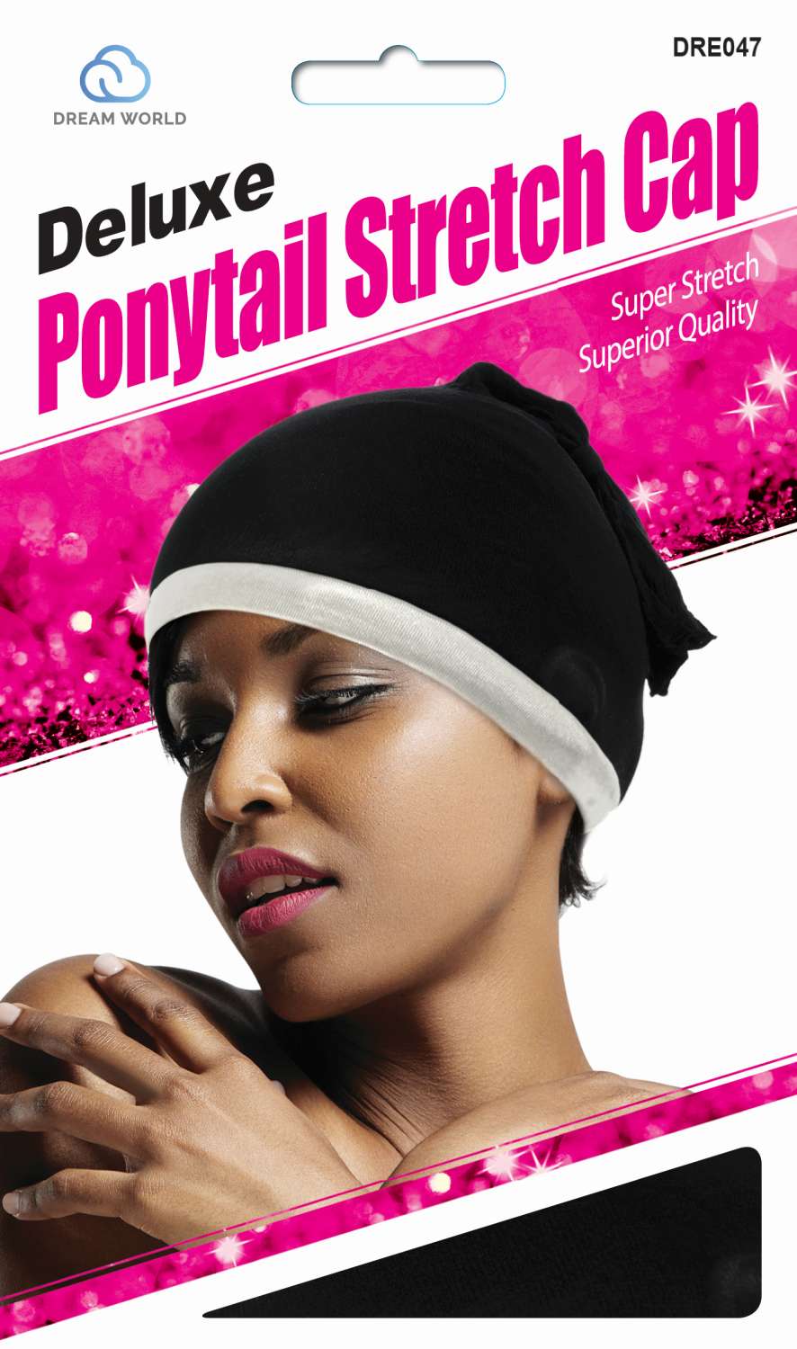 DREAM W-PONYTAIL STRETCH CAP