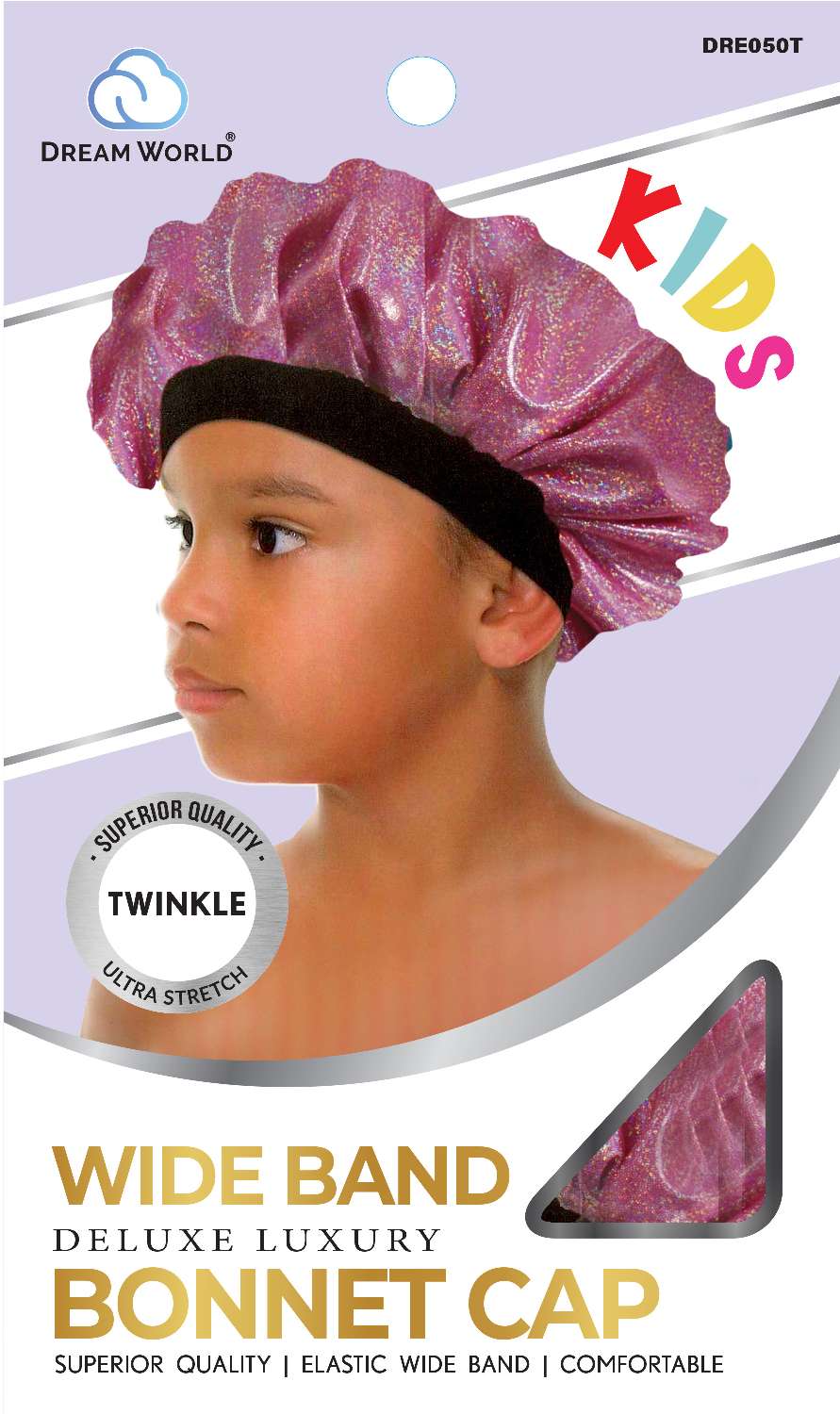 DREAM KID-SATIN W/BAND BONNET