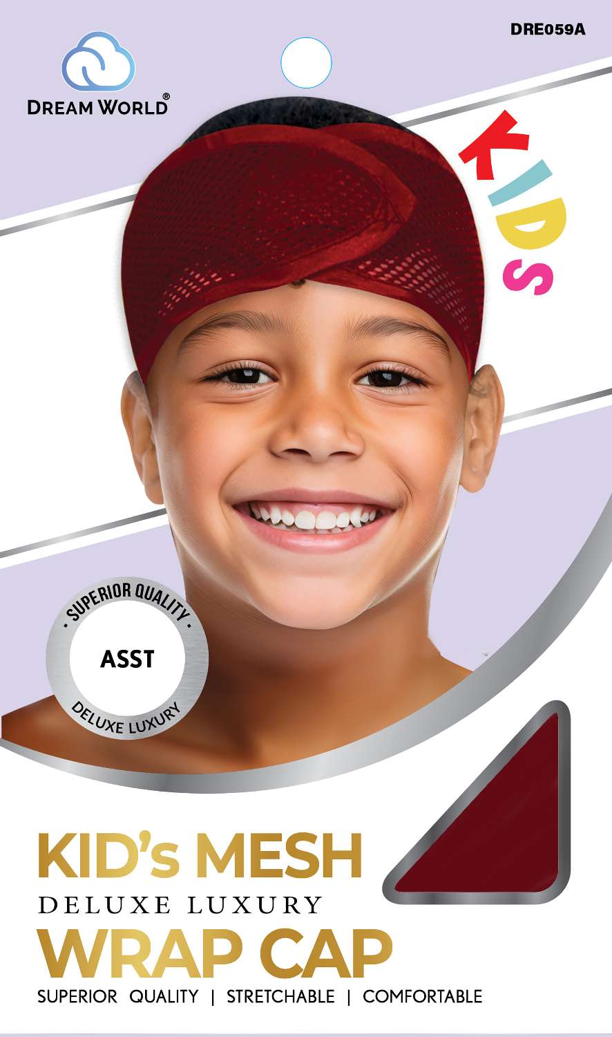 DREAM KID-MESH WRAP CAP VELCRO