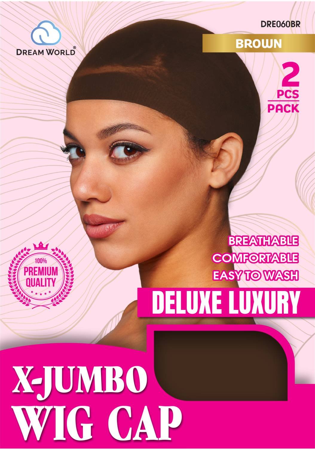 DREAM W-WIG CAP 2PCS X-JUMBO
