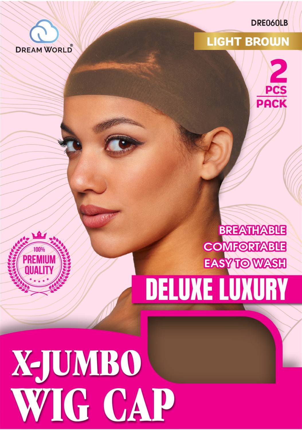 DREAM W-WIG CAP 2PCS X-JUMBO
