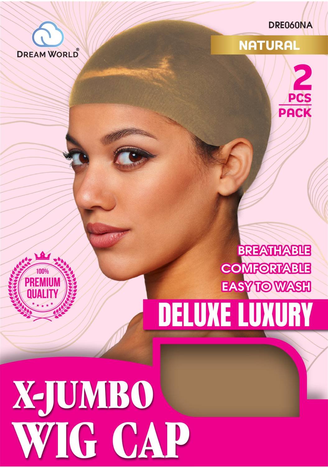 DREAM W-WIG CAP 2PCS X-JUMBO