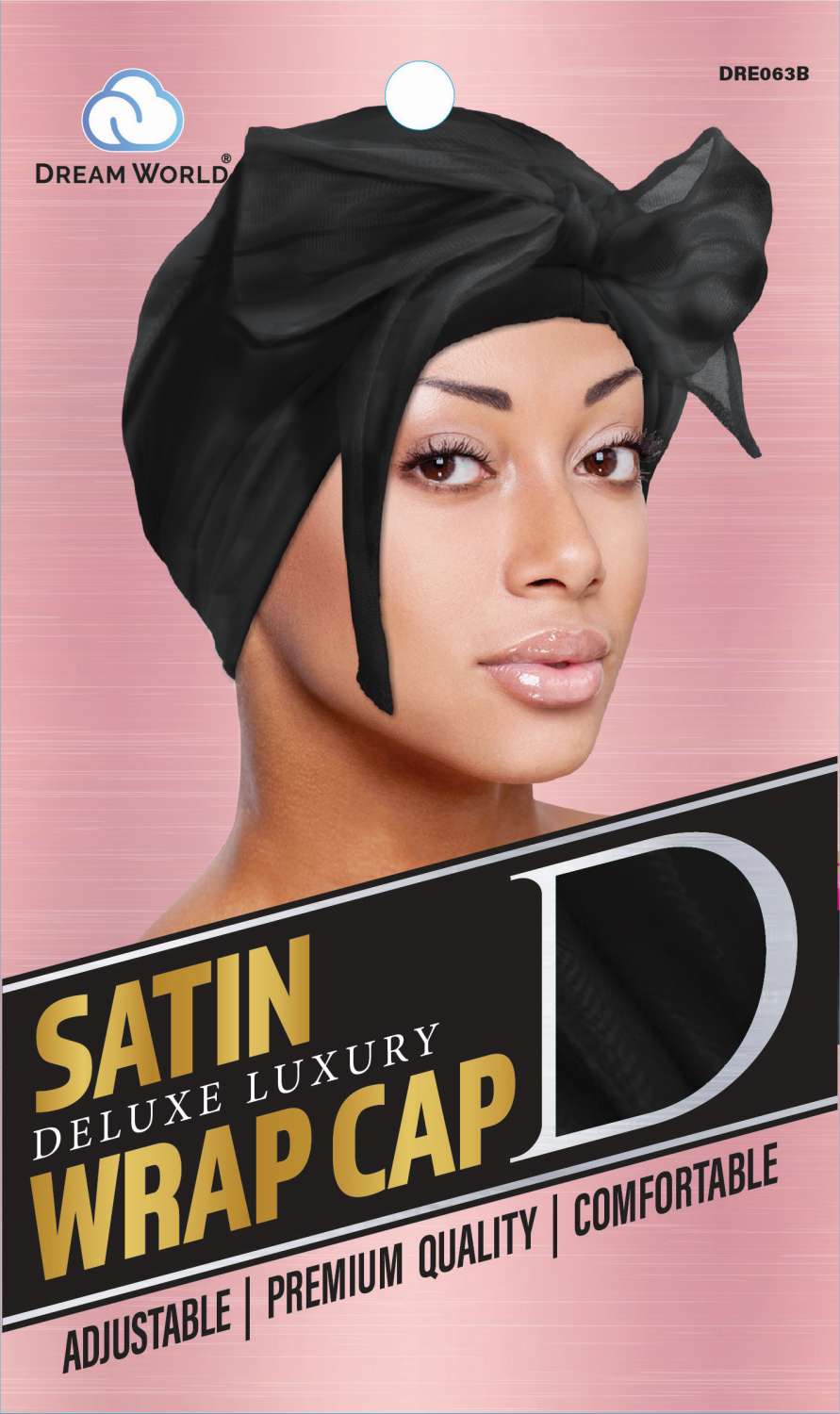DREAM W-SATIN WRAP CAP DELUXE