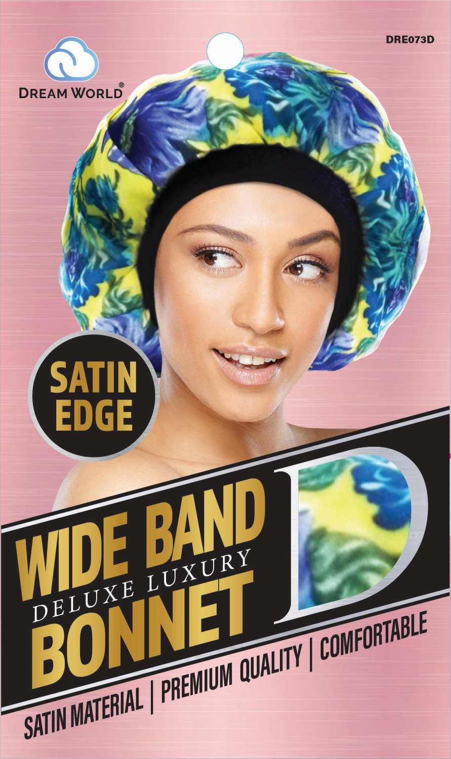 DREAM W-WIDE BAND BONNET SATIN
