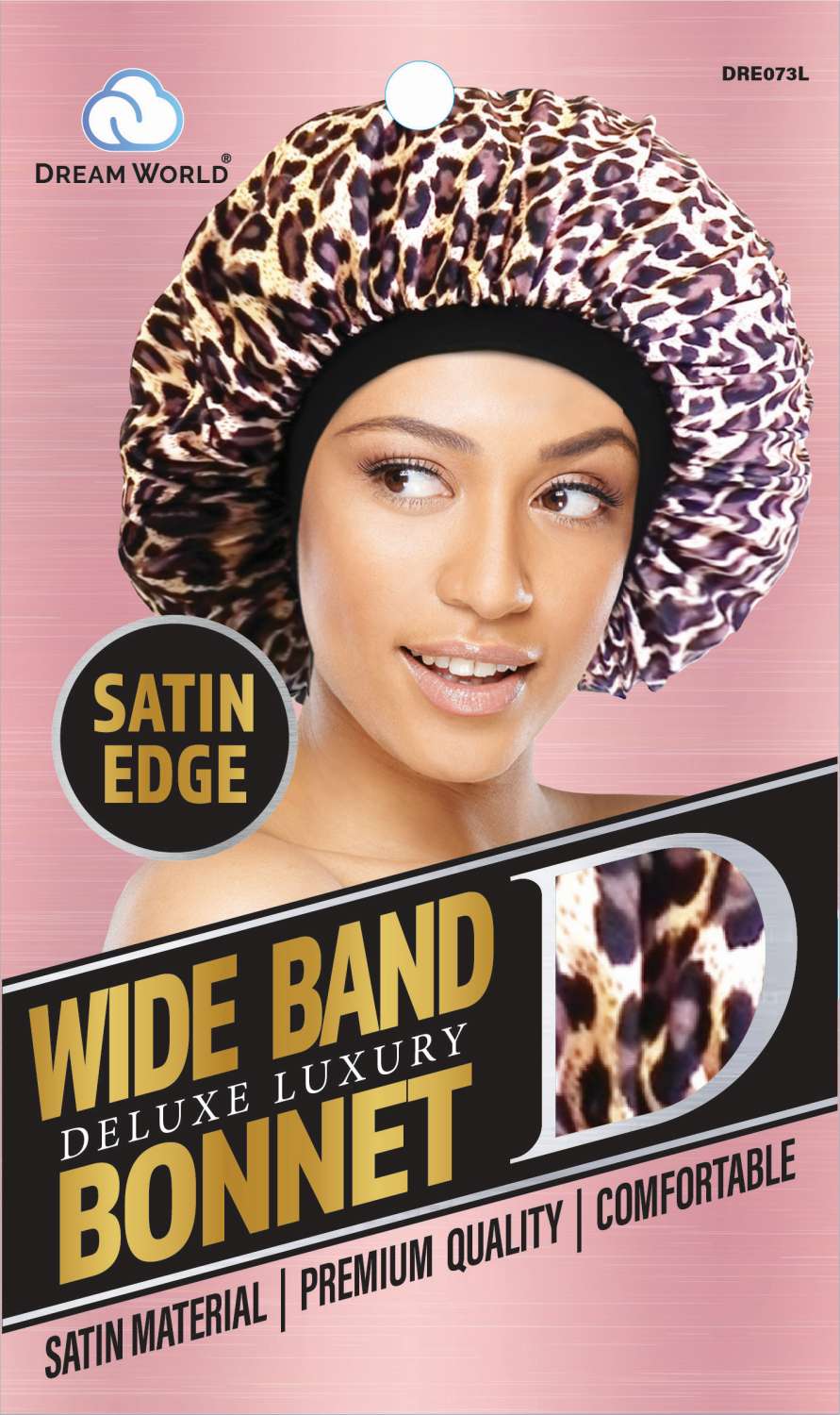 DREAM W-WIDE BAND BONNET SATIN