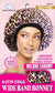 DREAM W-WIDE BAND BONNET SATIN