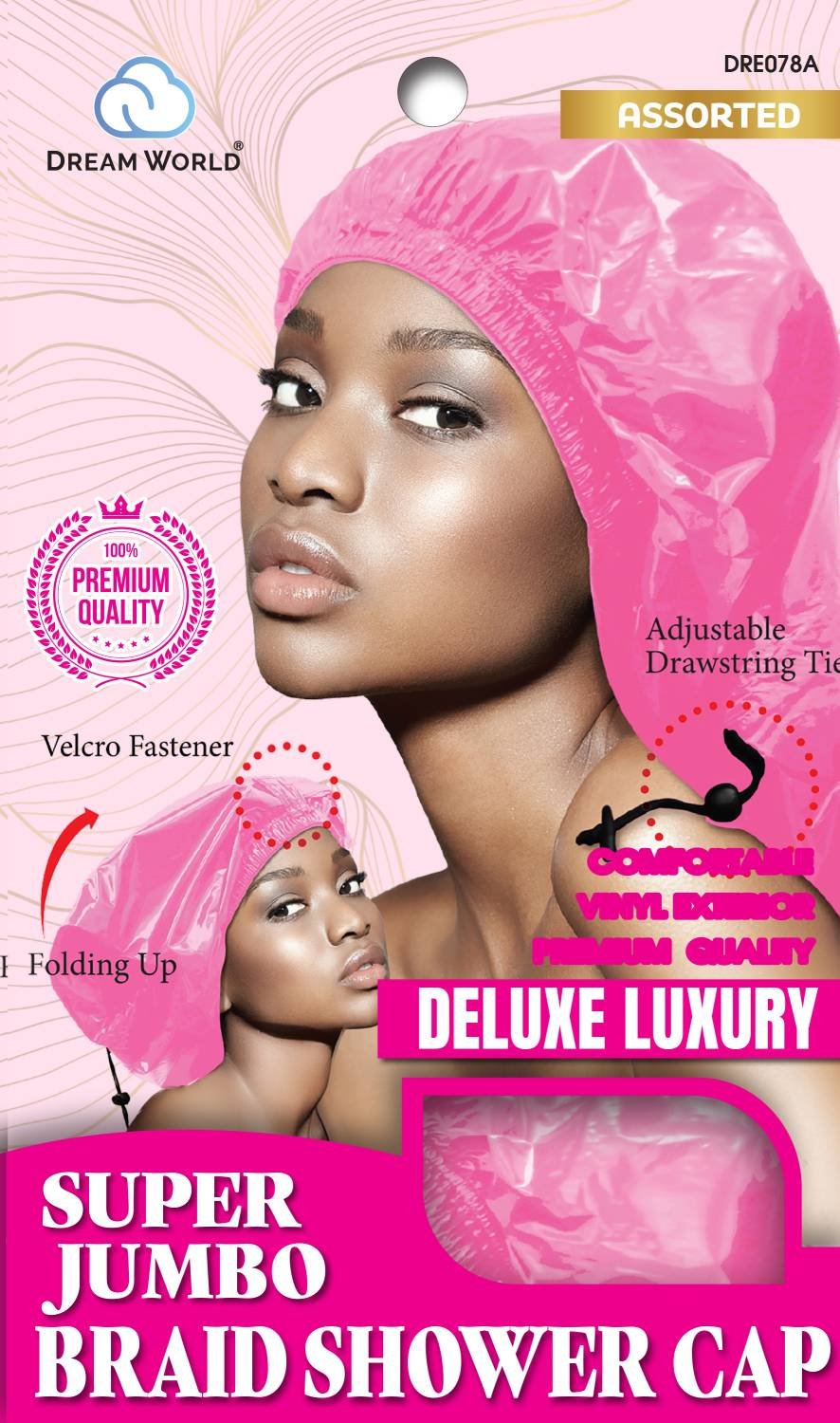 DREAM W-SHOWER CAP B/JUMBO