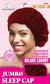 DREAM W-SLEEP CAP SATIN JUMBO BLACK