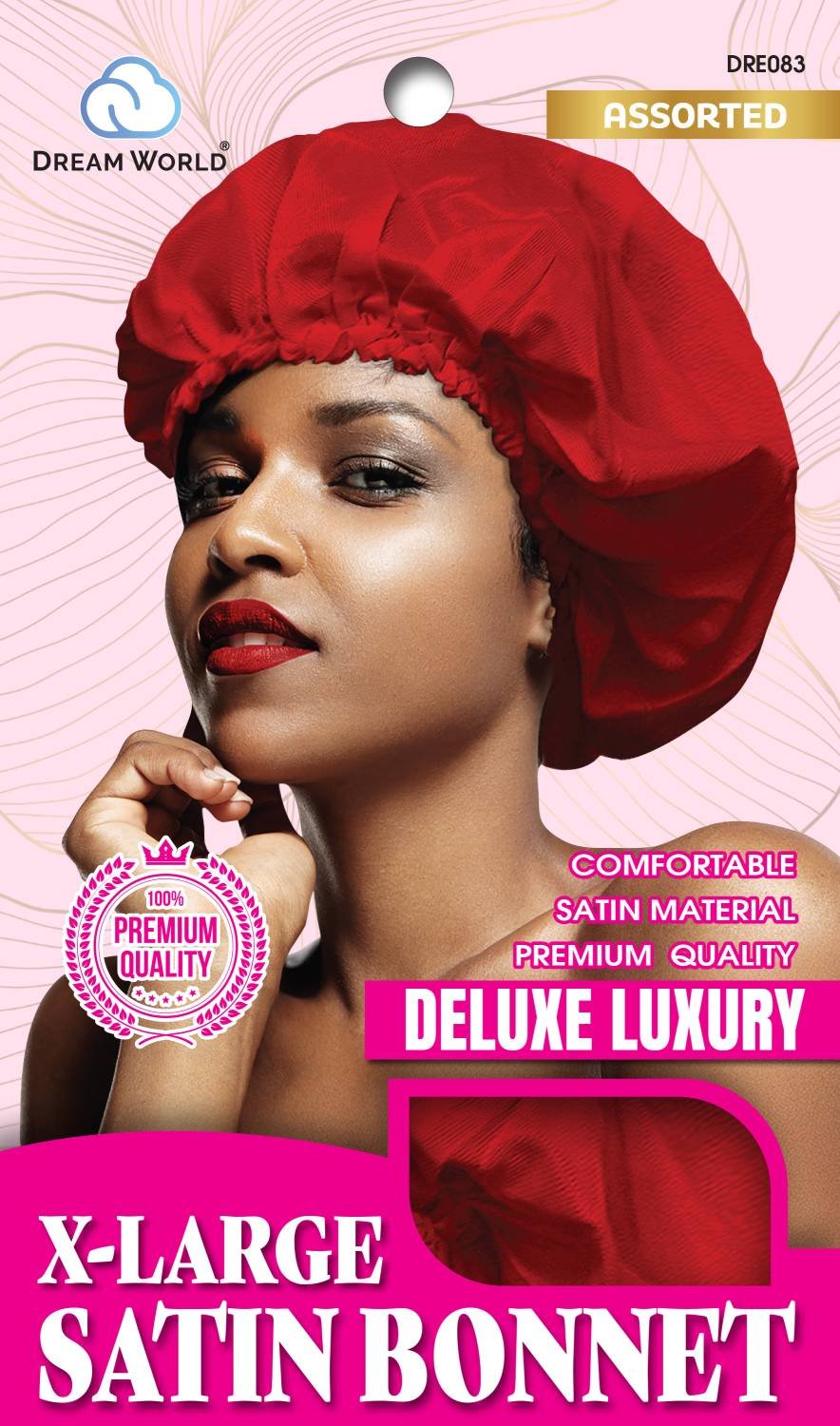DREAM W-BONNET CAP[XL] SATIN