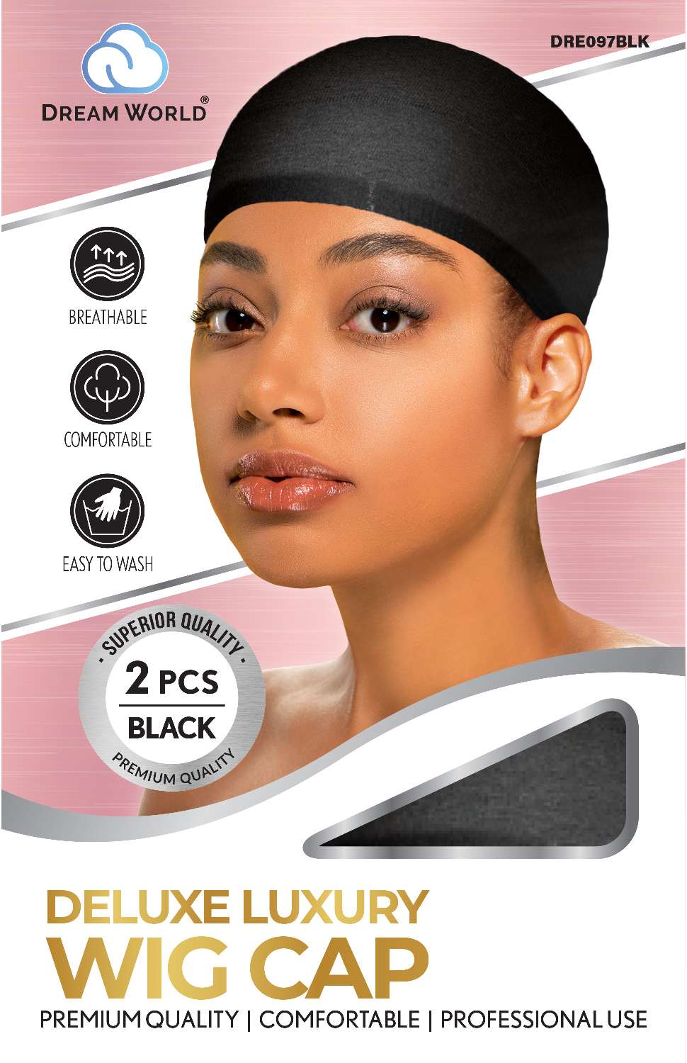 DREAM W-WIG CAP 2PCS