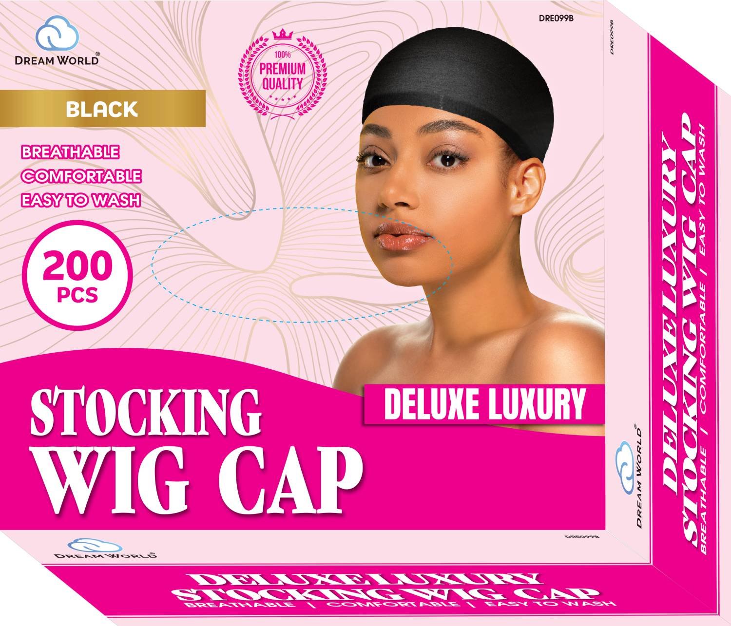 DREAM W-WIG CAP 200/BX [BULK]