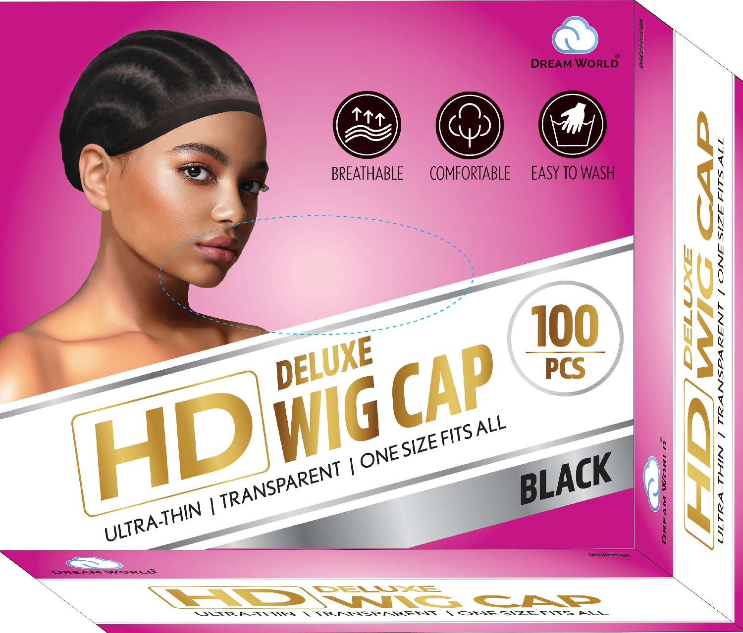 DREAM W-WIG CAP 100/BX [BULK]