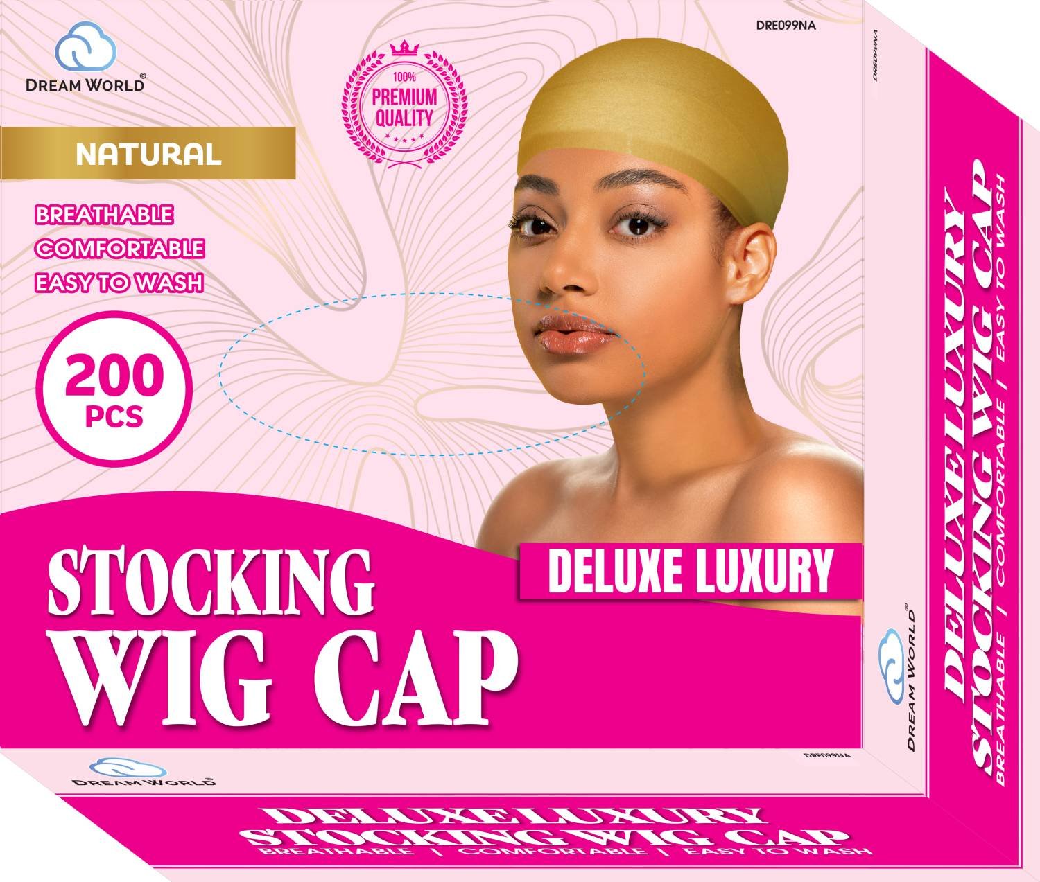 DREAM W-WIG CAP 200/BX [BULK]