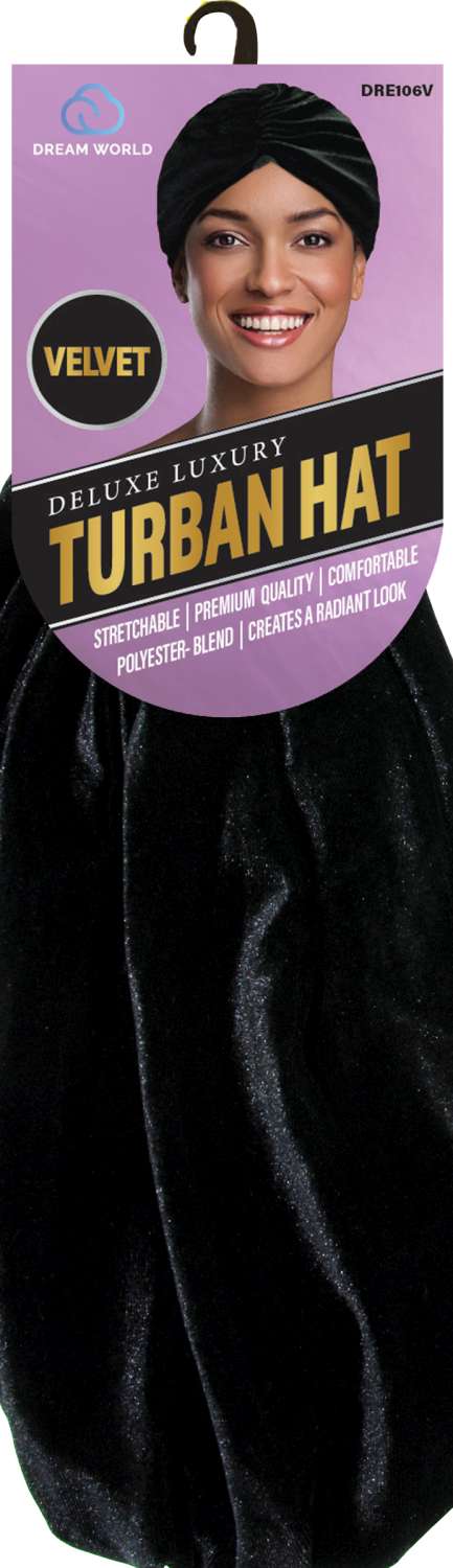 DREAM W-TURBAN HAT-VELVET