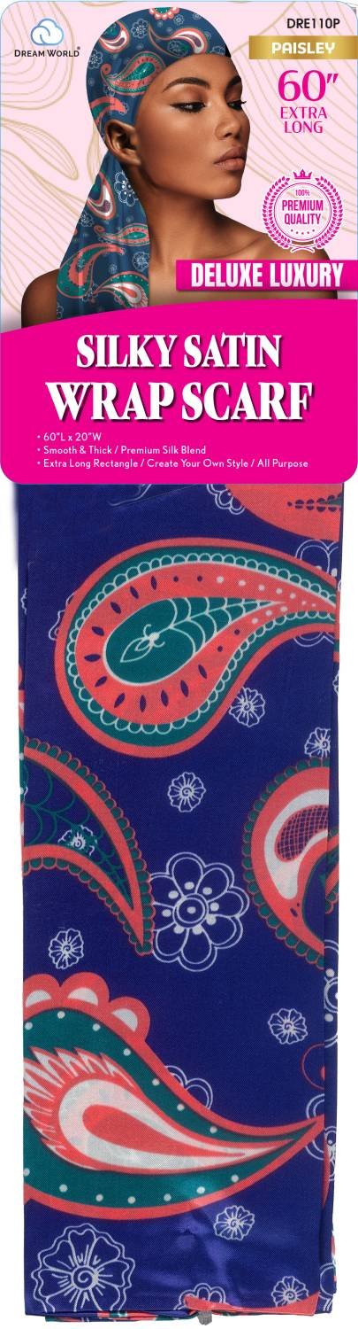 DREAM W-SATIN SILKY SCARF