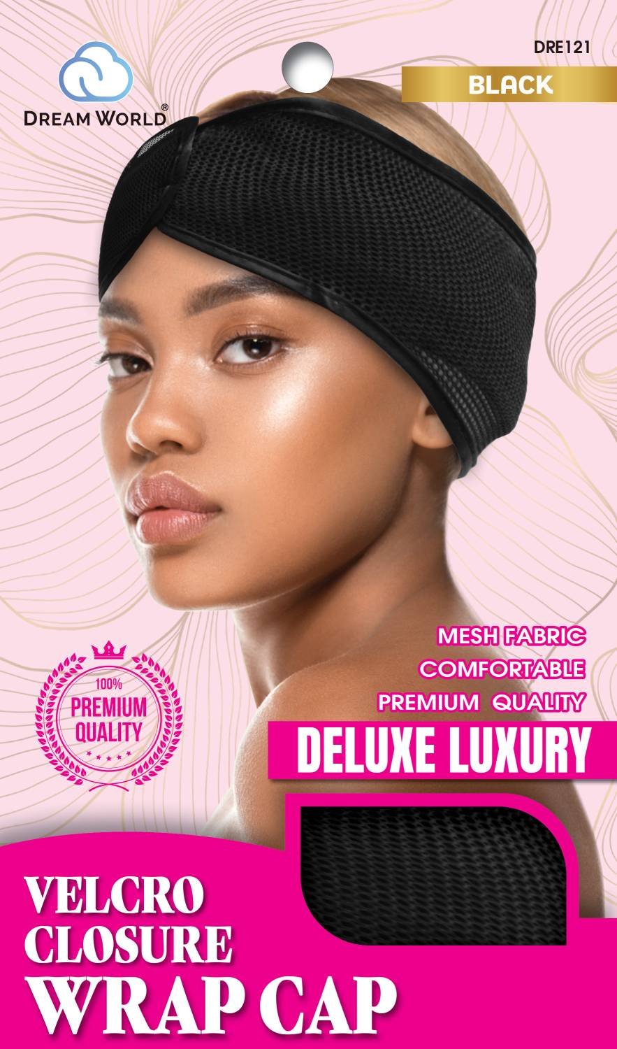 DREAM W-MESH WRAP CAP VELCRO