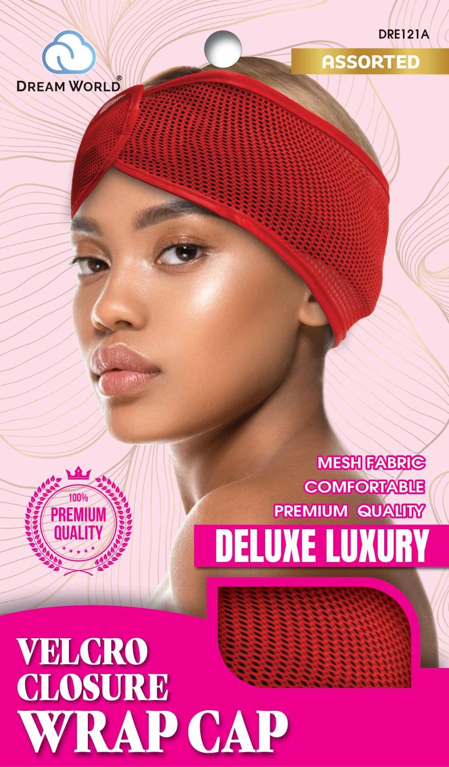 DREAM W-MESH WRAP CAP VELCRO