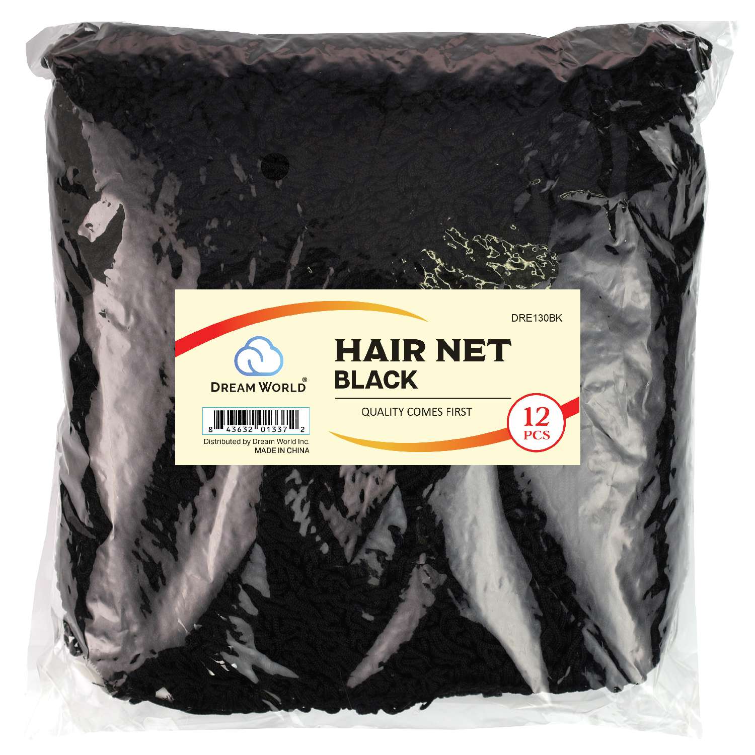 DREAM W-HAIR NET 12/PK BULK