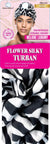 DREAM W-FLOWER SILKY TURBAN