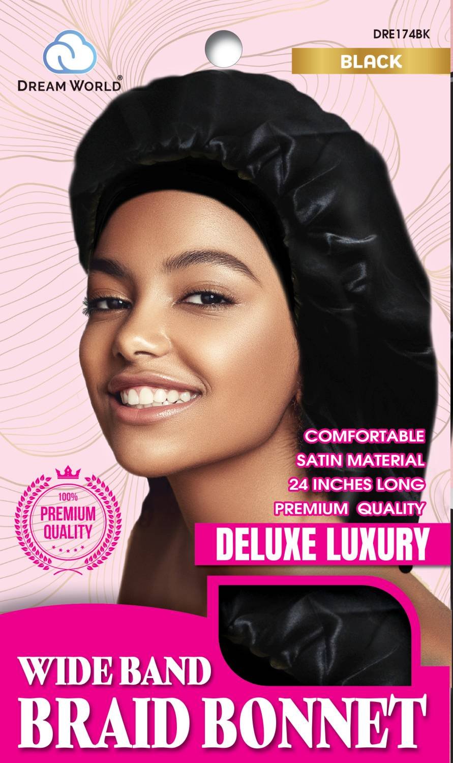 DREAM W-WIDE BAND BRAID BONNET XL