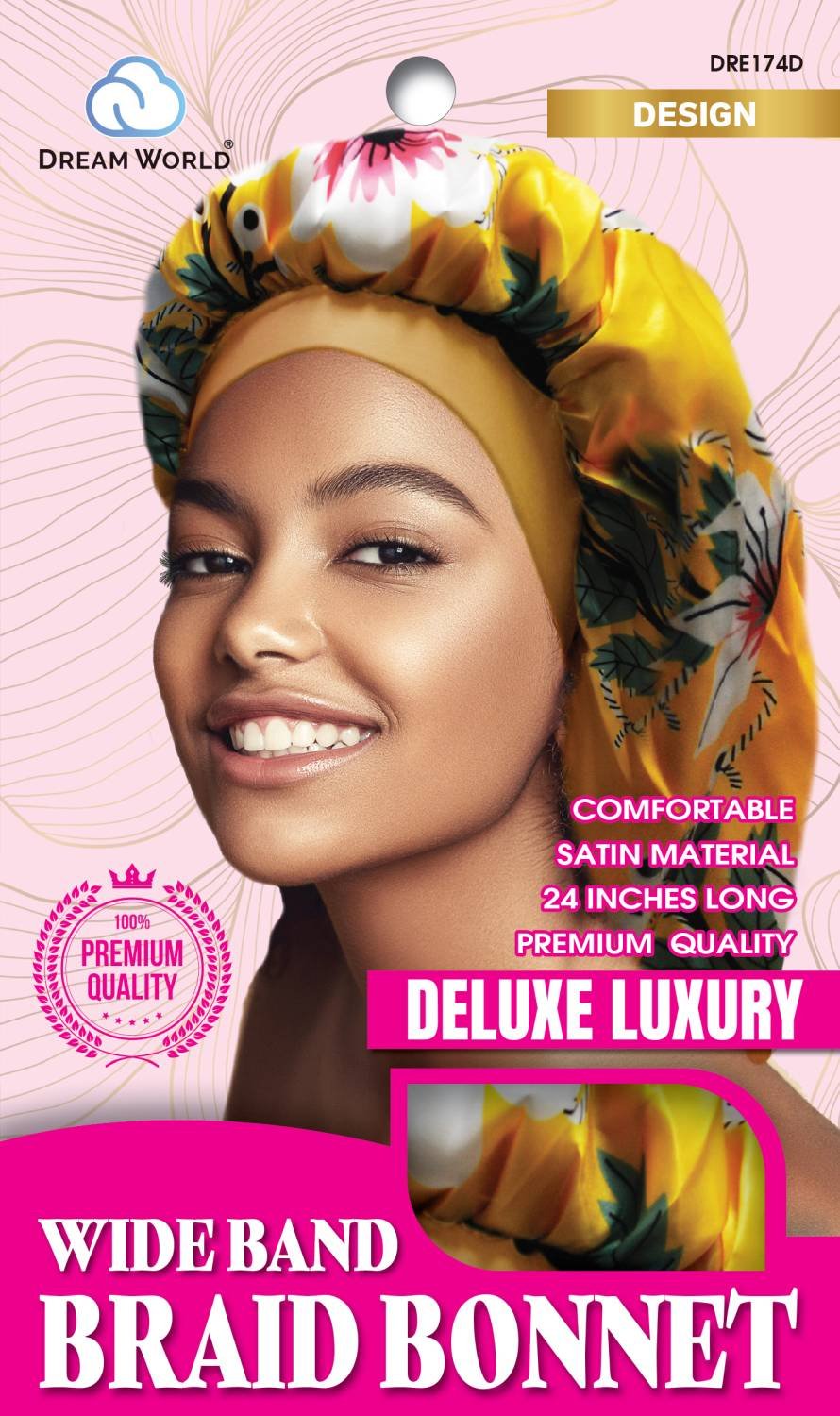 DREAM W-WIDE BAND BRAID BONNET XL