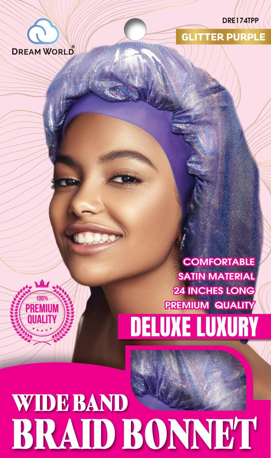 DREAM W-WIDE BAND BRAID BONNET XL