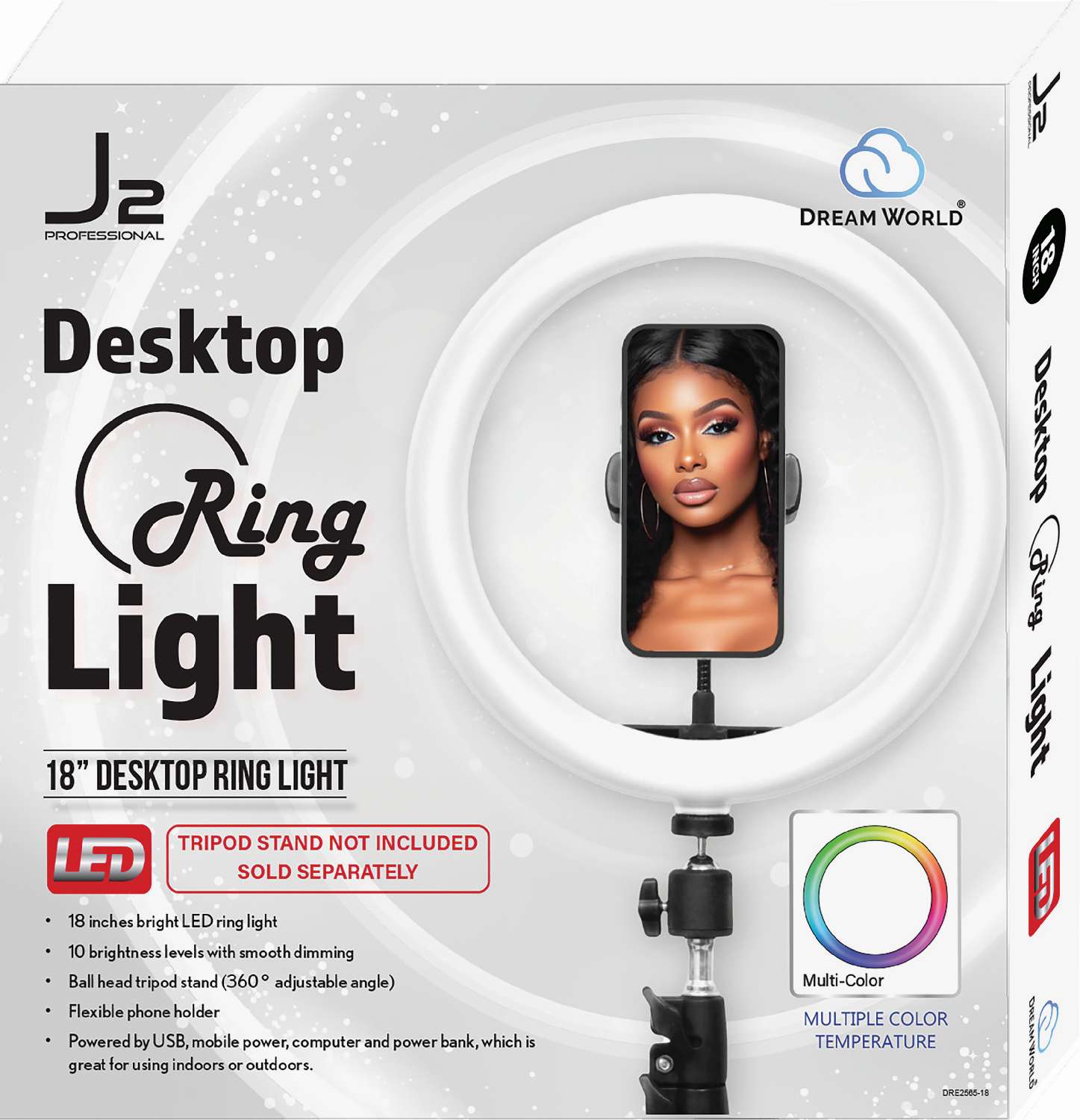 J2 RING LIGHT LED 18 INCH