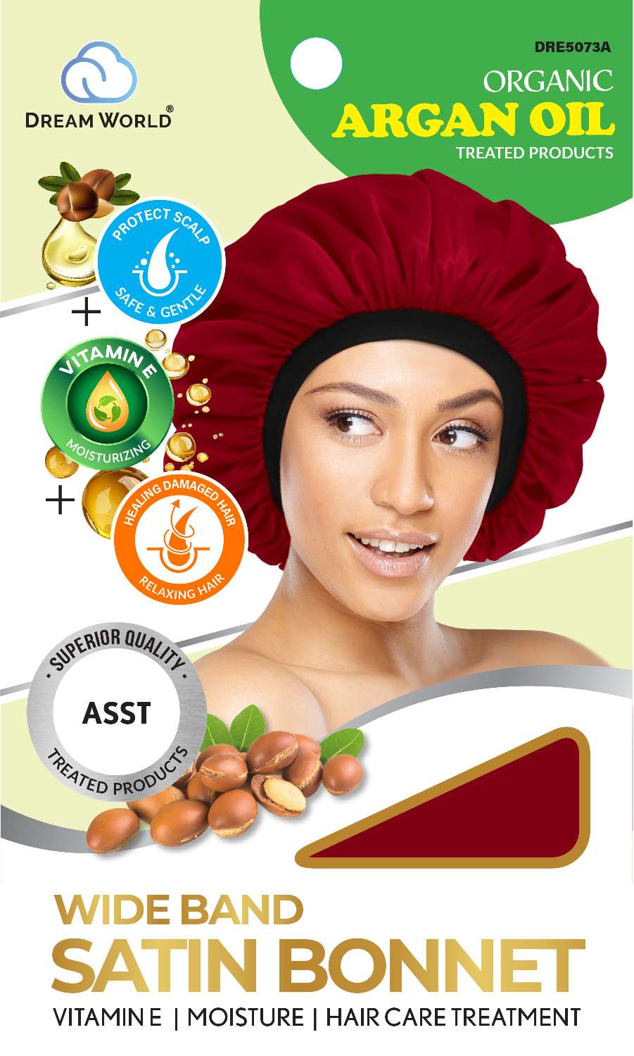 DREAM A/O W/BAND BONNET SATIN