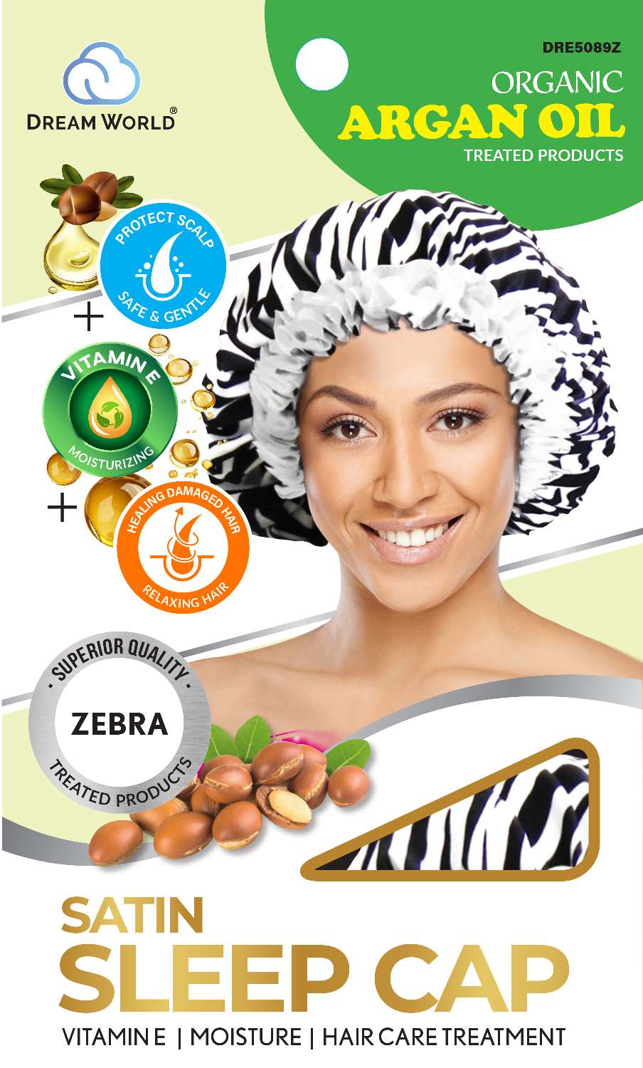 DREAM A/O SLEEP CAP SATIN