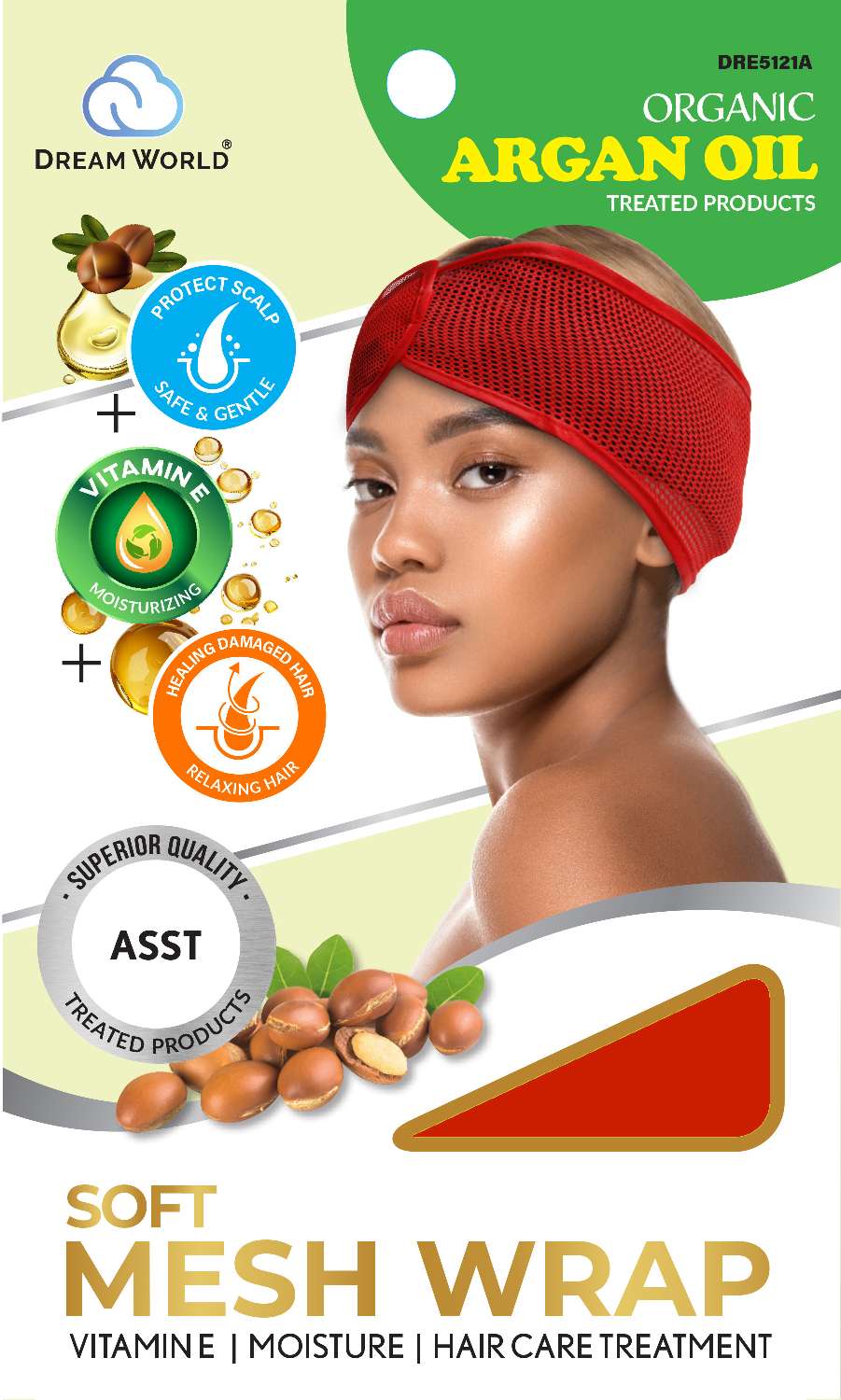 DREAM A/O MESH WRAP CAP VELCRO