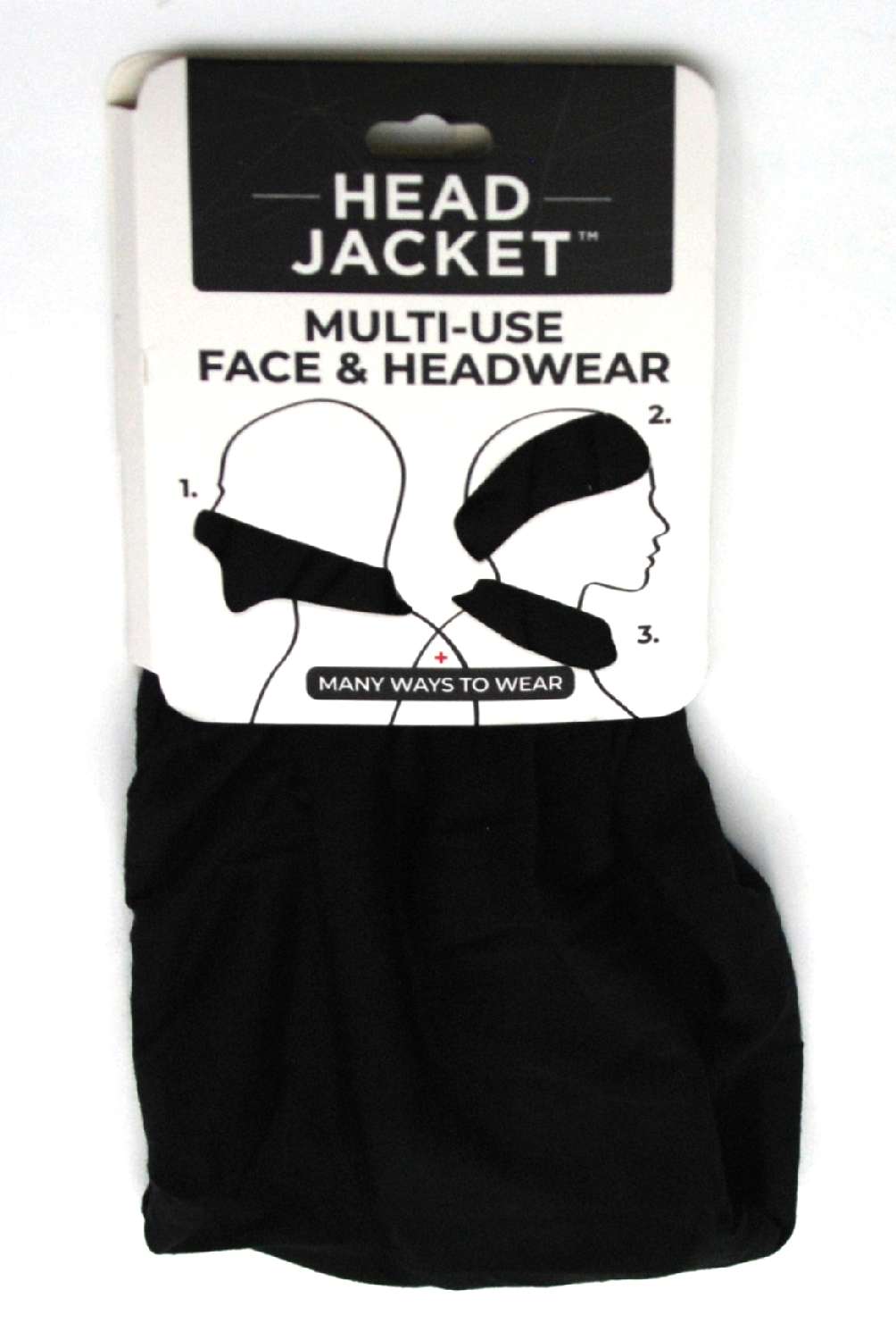 ALL PURPOSE HEAD WRAP BLACK