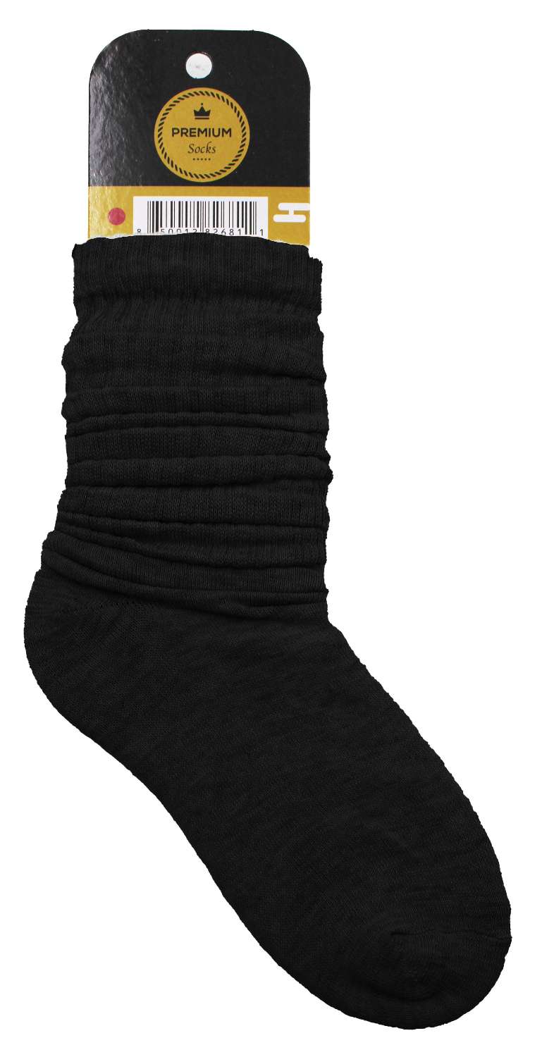DREAM SLOUCH SOCKS BLACK