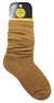DREAM SLOUCH SOCKS BROWN