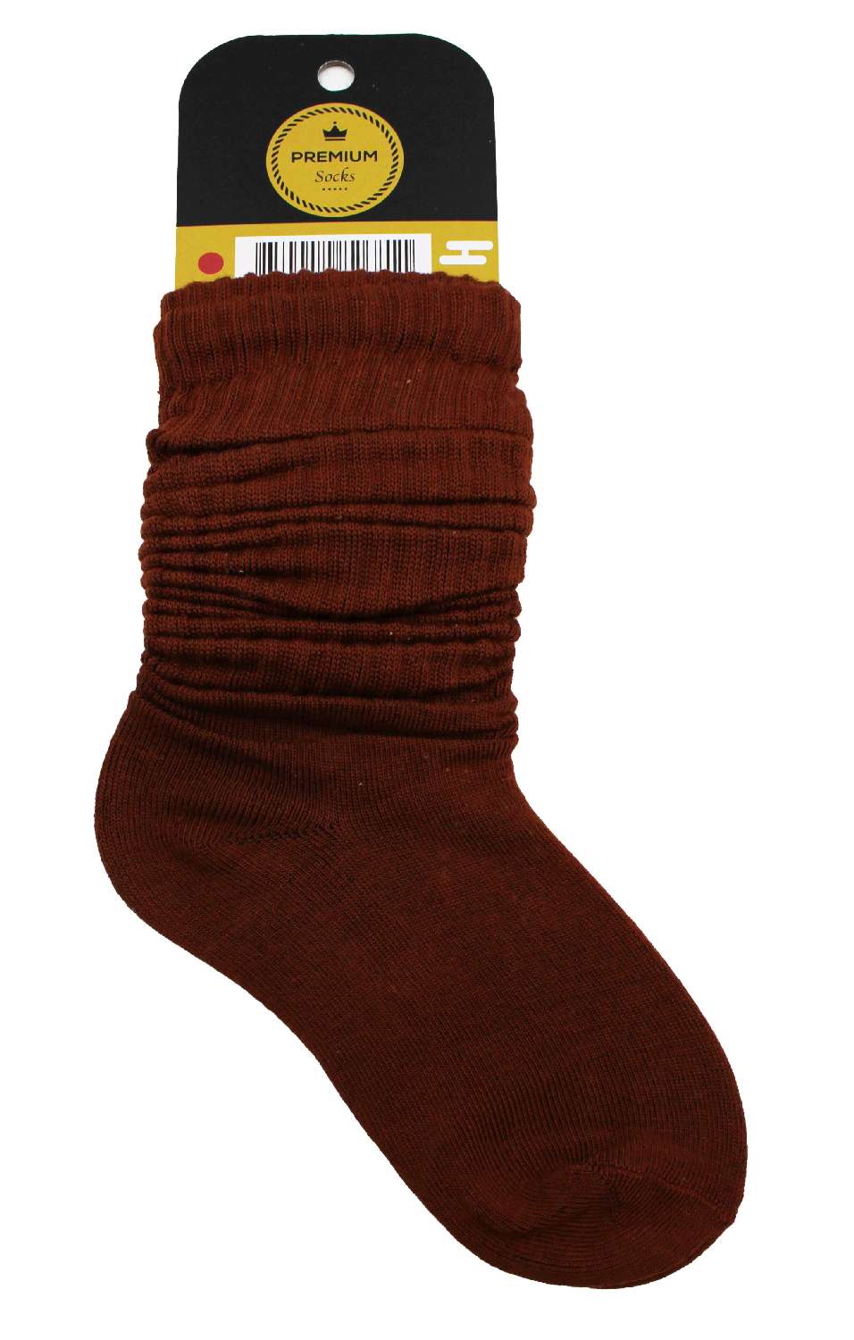 DREAM SLOUCH SOCKS DARK BROWN