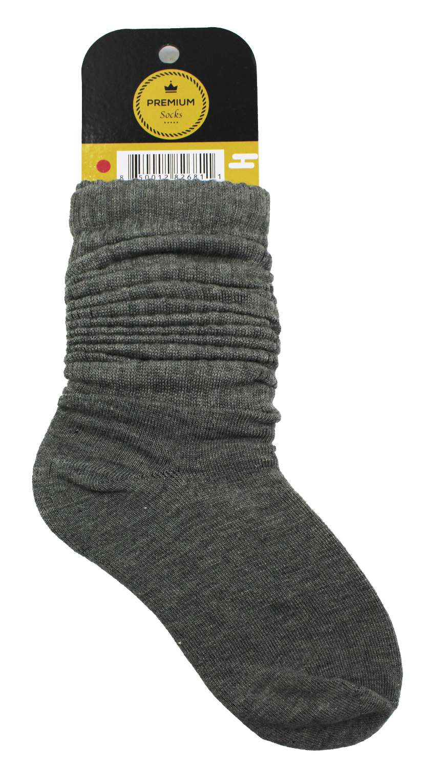 DREAM SLOUCH SOCKS DARK GRAY