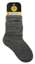DREAM SLOUCH SOCKS DARK GRAY