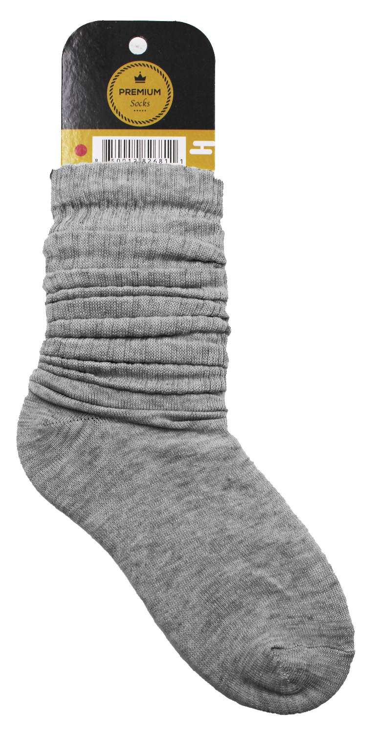 DREAM SLOUCH SOCKS GRAY