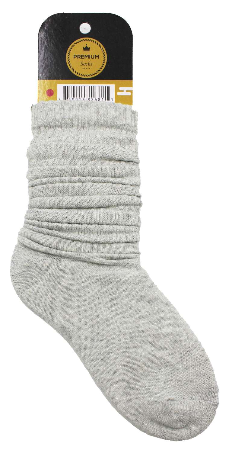 DREAM SLOUCH SOCKS LIGHT GRAY