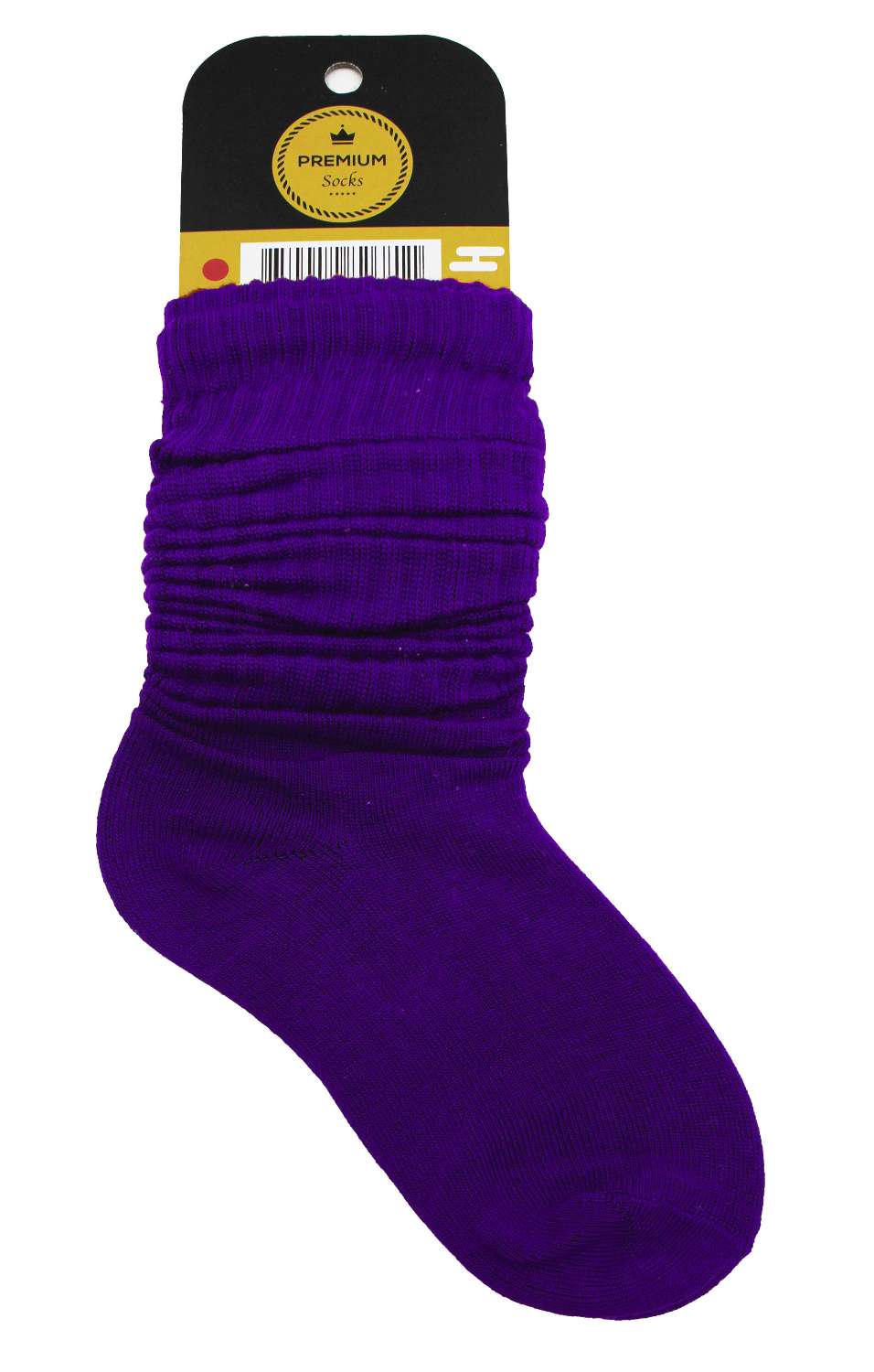 DREAM SLOUCH SOCKS PURPLE