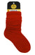 DREAM SLOUCH SOCKS RED