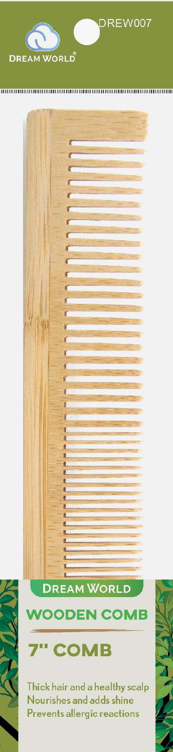 DREAM WOOD COMB 7 INCH