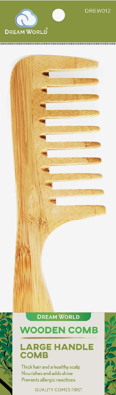 DREAM WOOD COMB HANDLE LARGE