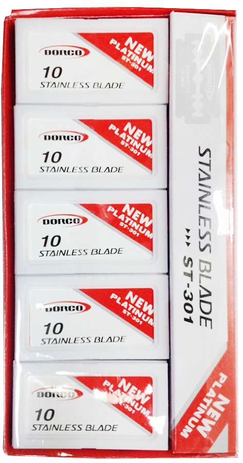 DORCO STAINLESS EDGE BLADE RED