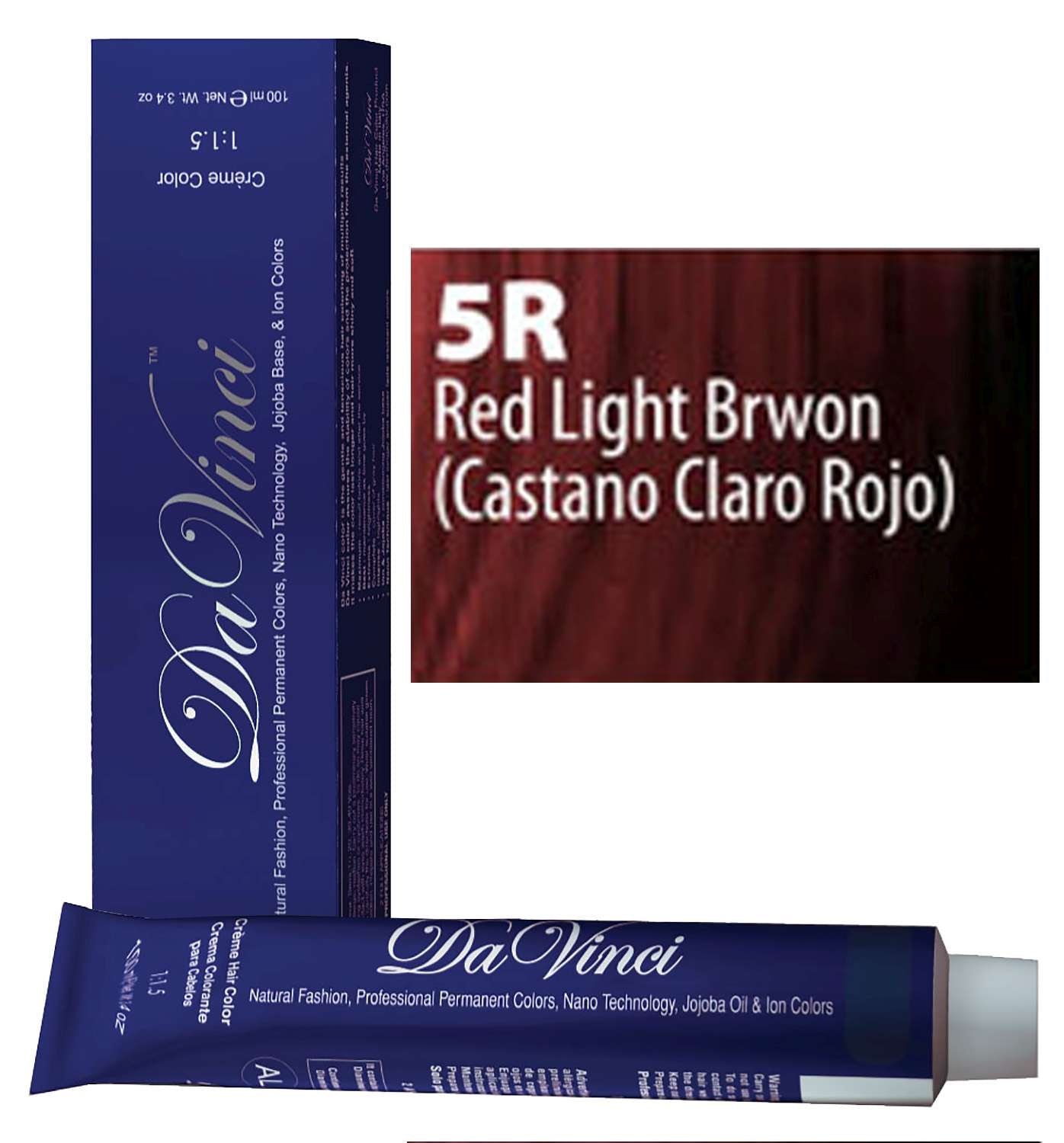 DAVINCI 5R [RED LITE BROWN]